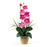 Dark Pink Single Stem Phalaenopsis Silk Orchid Arrangement