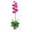 Beauty Single Phalaenopsis Liquid Illusion Silk Flower Arrangement