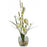 Cream Calla Lilly Liquid Illusion Silk Flower Arrangement