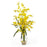 Yellow Dancing Lady Liquid Illusion Silk Flower Arrangement