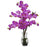 Orchid Phalaenopsis w-Vase Silk Flower Arrangement