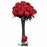 Red 31 Inch Large Rose Stem (Set of 12)