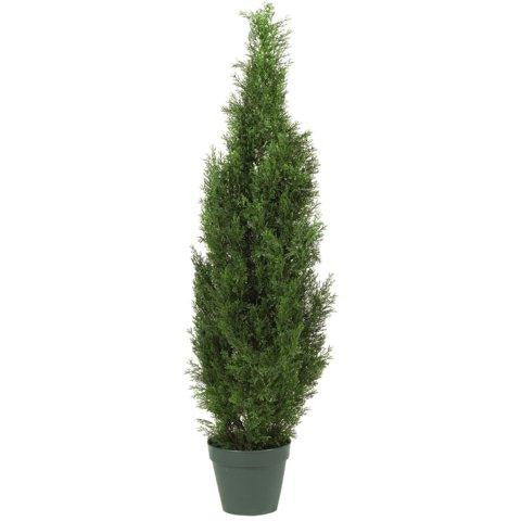 4 Ft Cedar Tree Silk Tree (In-door-Out-door)