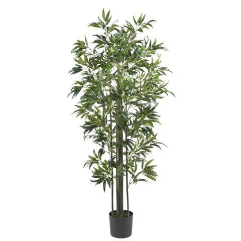 6 Ft Bamboo Silk Tree (Green Trunks)