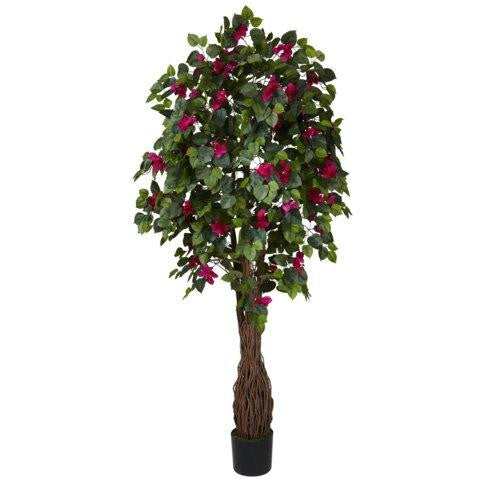 6 Ft Multi Vine Bougainvillea Silk Tree