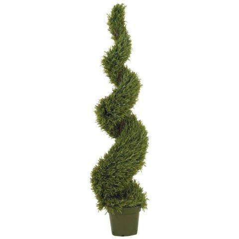 5 Ft Rosemary Spiral Silk Tree (In-door-Out-door)