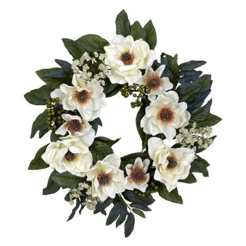 22 Inch Magnolia Wreath