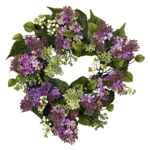 20 Inch Hanel Lilac Wreath