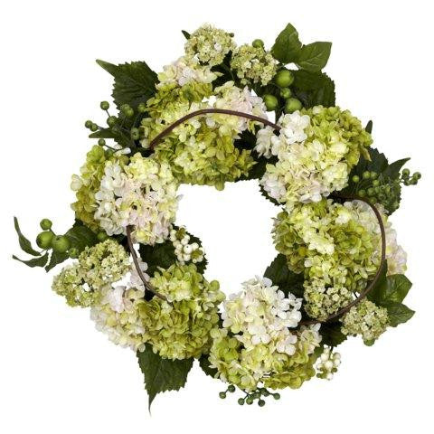 22 Inch Hydrangea Wreath