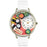 Whimsical Unisex Sushi White Leather Watch