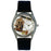 Whimsical Womens Lawyer Black Leather Watch