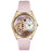 Whimsical Womens Chocolate Lover Pink Leather Watch