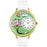 Whimsical Unisex Nurse Green White Skin Leather Watch