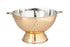 9 Dia. D cor Copper Footed Colander-Centerpiece