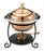 10 Dia. x 12  H. Round D cor Copper Chafing Dish 1  Qt