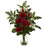 Red Rose and Chryistam Arrangement