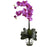 Orchid Double Phal Orchid w-Vase Arrangement