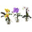 Mixed Orchid w-Cube Arrangements (Set of 3)