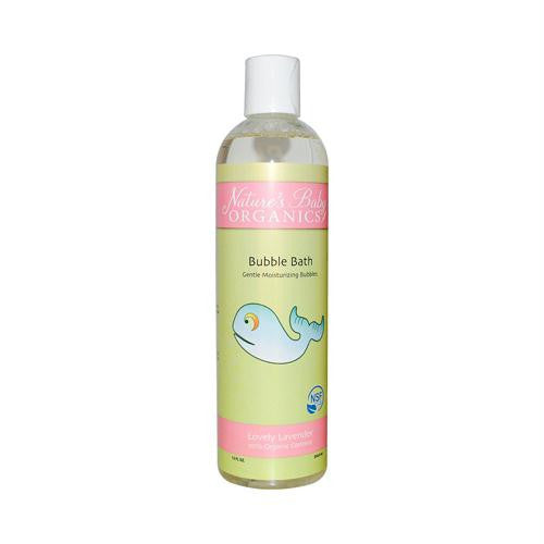 Natures Baby Organics Bubble Bath - Lovely Lavender - 12 fl oz