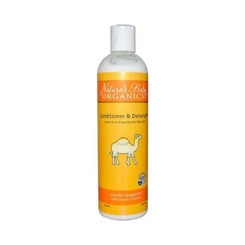 Natures Baby Organics Conditioner and Detangler - Vanilla Tangerine - 12 fl oz