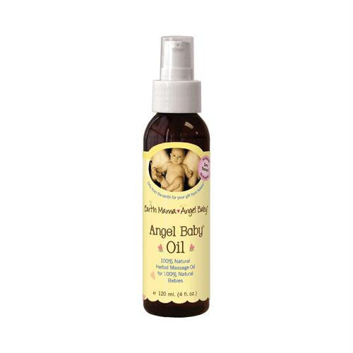 Earth Mama Angel Baby Oil - 4 oz