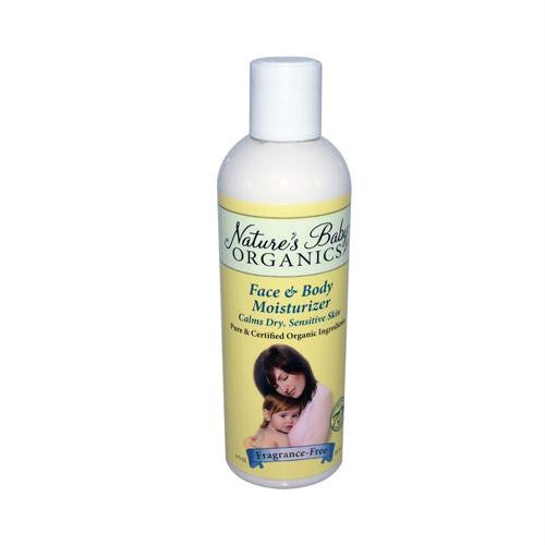 Natures Baby Organics Face and Body Moisturizer Fragrance Free - 8 fl oz