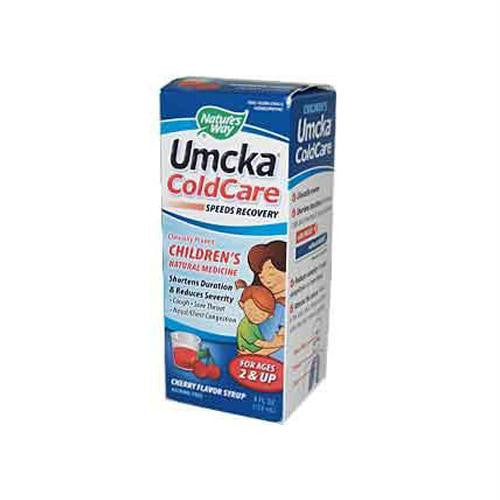 Natures Way Umcka Children ColdCare Syrup Cherry - 4 fl oz