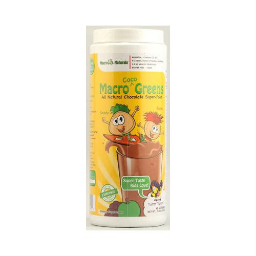 MacroLife Naturals Jr. Macro Coco-Greens for Kids Chocolate - 7.1 oz