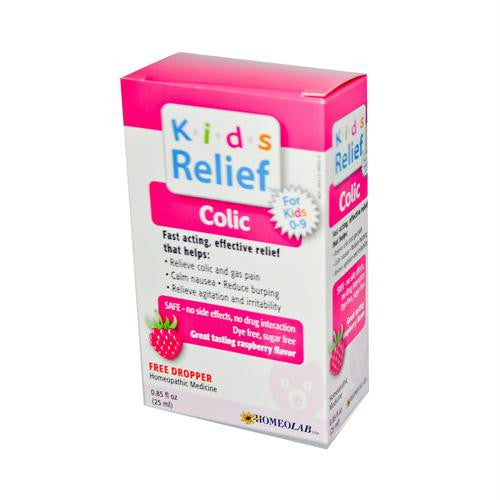 Homeolab USA Kids 0-9 Colic Liquid Raspberry - 0.25 fl oz