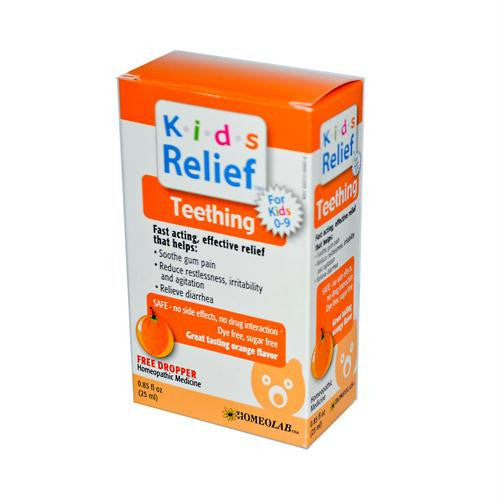 Homeolab USA Kids 0-9 Teething Orange - 0.25 fl oz