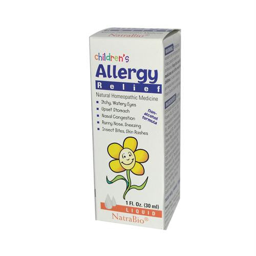 NatraBio Childrens Allergy Relief - 1 fl oz