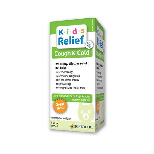 Homeolab USA Kids Relief Cough and Cold Formula - 8.5 fl oz