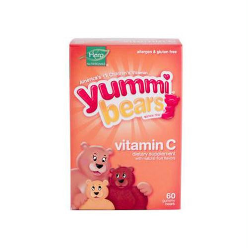 Hero Nutritionals Yummi Bears Vitamin C - 60 Chewables