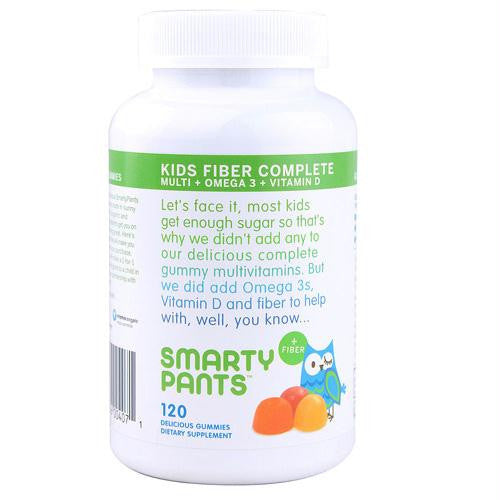 Smarty Pants Multivitamin - Kids Fiber Complete Gummy - 120 ct