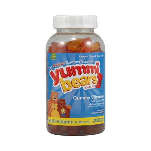 Hero Nutritionals Yummi Bears Gummy Vitamins for Children - 200 Gummies