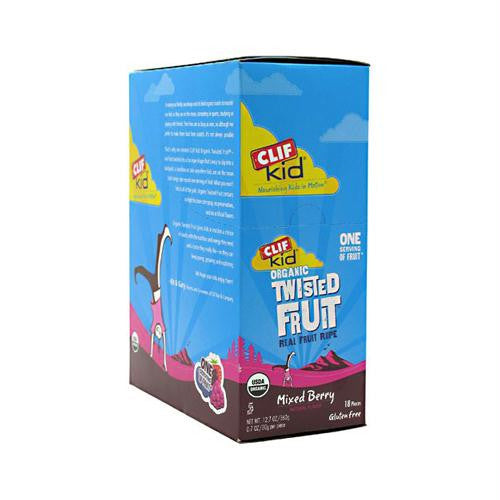 Clif Bar Kid Zfruit - Organic Mix Berry - Case of 18 - .7 oz