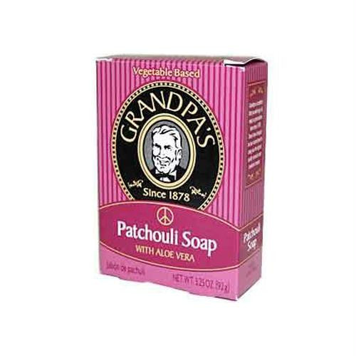 Grandpas Patchouli Bar Soap with Aloe Vera - 3.25 oz