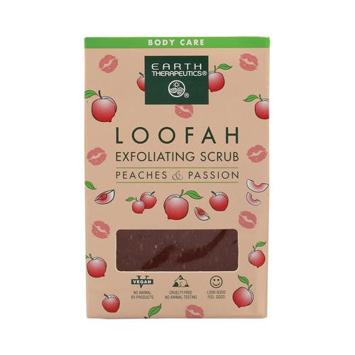 Earth Therapeutics Loofah Exfoliating Bar Soap Peaches and Passion - 4.2 oz