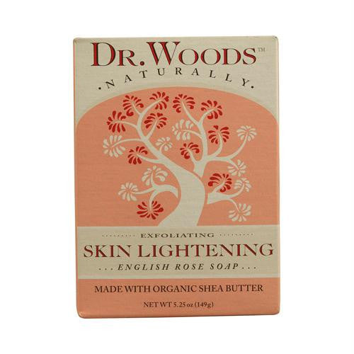 Dr. Woods Bar Soap Skin Lightening English Rose - 5.25 oz