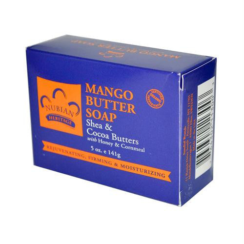 Nubian Heritage Bar Soap Mango Butter - 5 oz