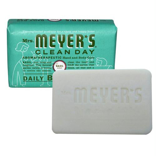 Mrs. Meyers Bar Soap - Basil - 5.3 oz