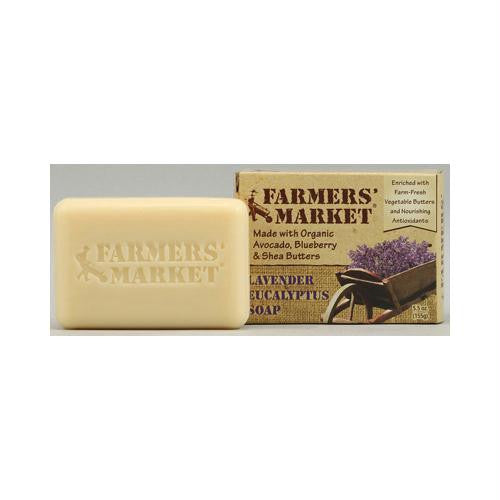 Farmers Market Natural Bar Soap Lavender Eucalyptus - 5.5 oz