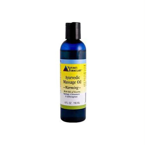 Natures Formulary Warming Massage Oil - 4 fl oz