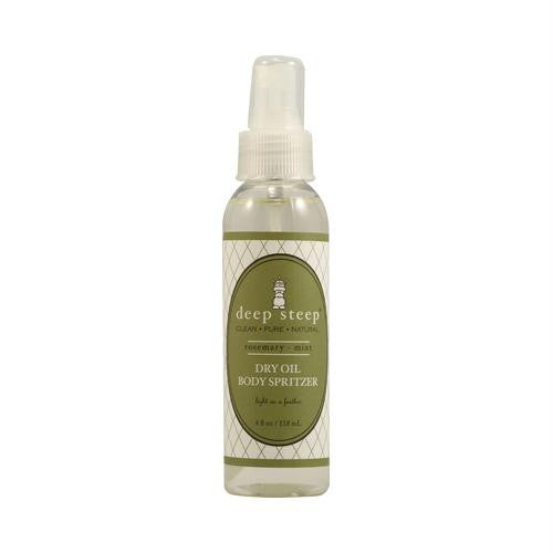 Deep Steep Dry Oil Body Spritzer - Rosemary Mint - 4 fl oz