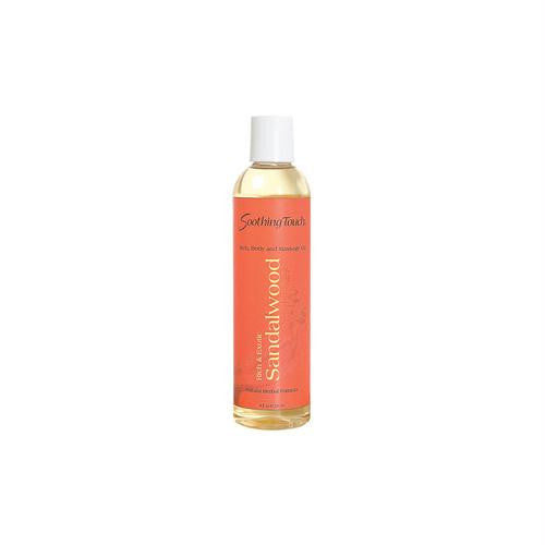 Soothing Touch Bath and Body Oil - Sandalwood - 8 oz