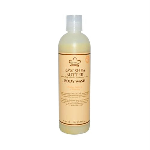 Nubian Heritage Body Wash Raw Shea Butter - 13 fl oz