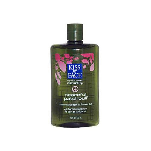 Kiss My Face Bath and Shower Gel Peaceful Patchouli - 16 fl oz