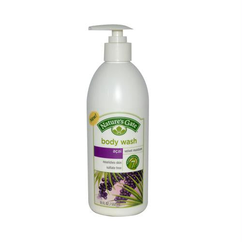 Natures Gate Acai Velvet Moisture Body Wash - 18 fl oz