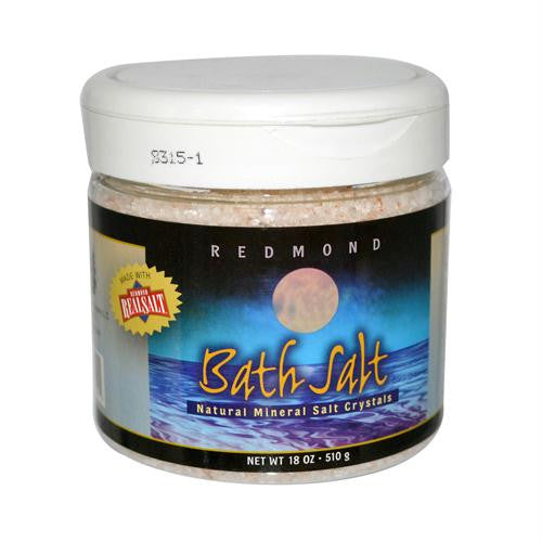 Real Salt Bath Salt Natural Mineral Salt Crystals - 18 oz