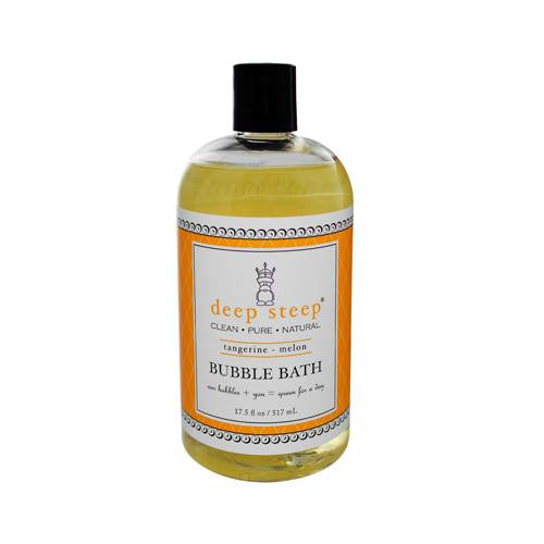 Deep Steep Bubble Bath Tangerine Melon - 17 fl oz